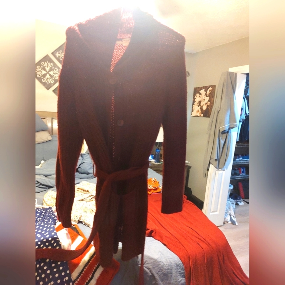 Knit cardigan